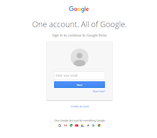 Google drive login